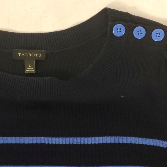Talbots Striped Top - Picture 4 of 7